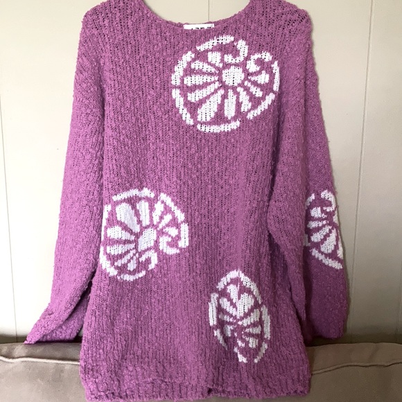 JADE-II... Vintage... crochet sweater - Picture 4 of 6